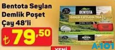 BENTOTA SEYLAN DEMLİK POŞET ÇAY 48'Lİ